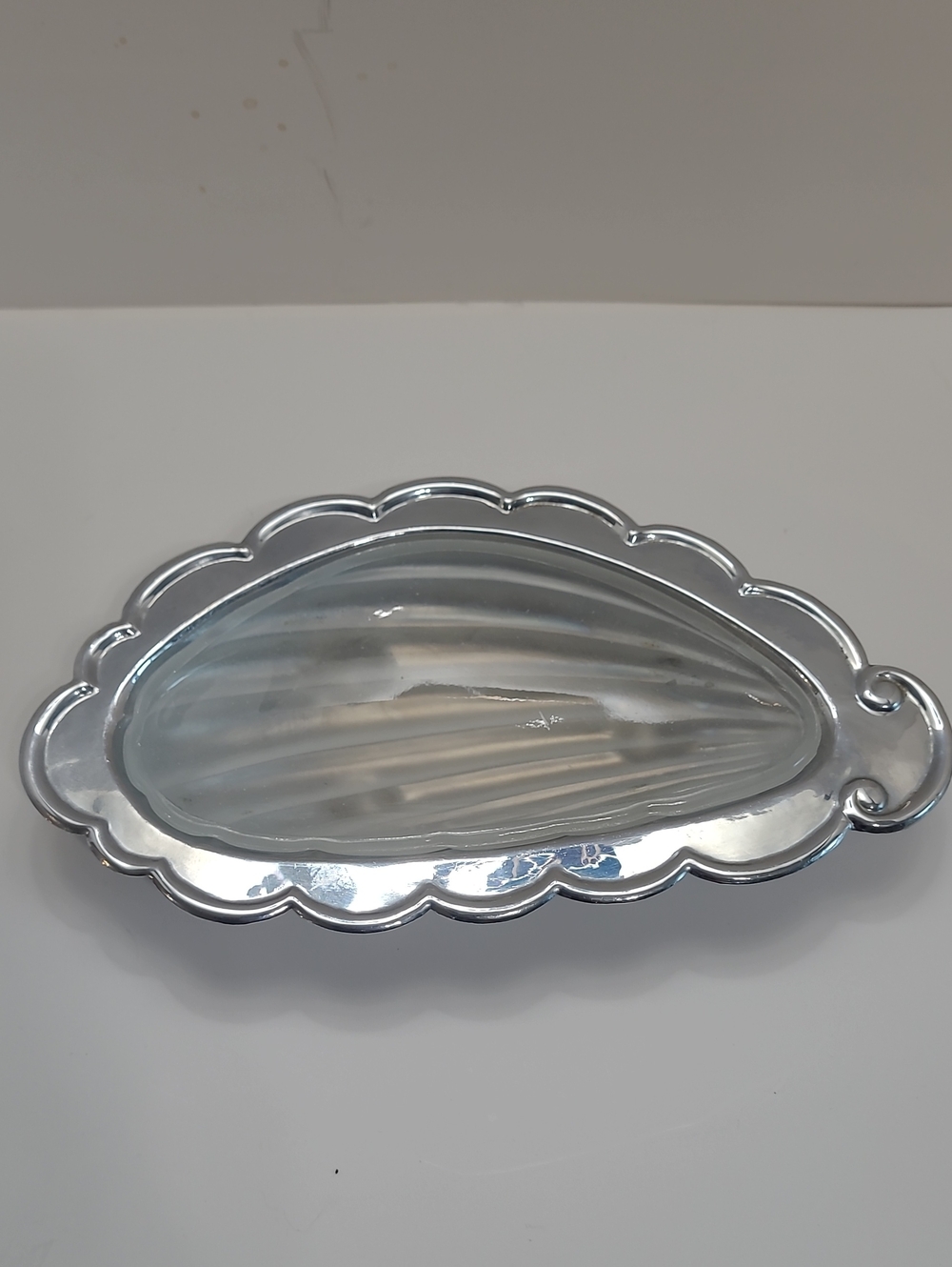 Silver Plated Scalloped Shell Dish